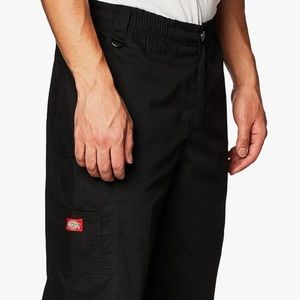 Dickies Men's Signature Elastic Waist Scrubs Zipper Pant NWT Size XL